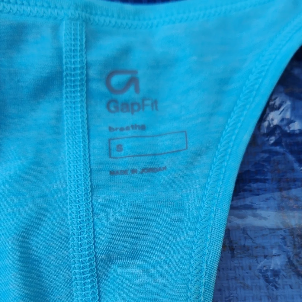 Light Blue Racerback Tank Top - Picture 2 of 7